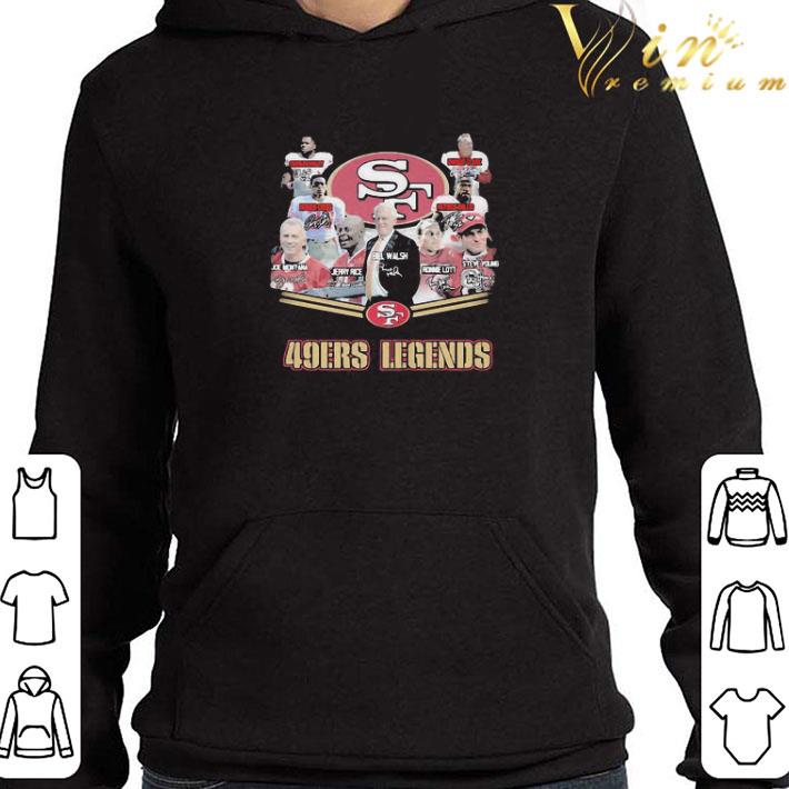 San Francisco 49ers Legends Signatures shirt