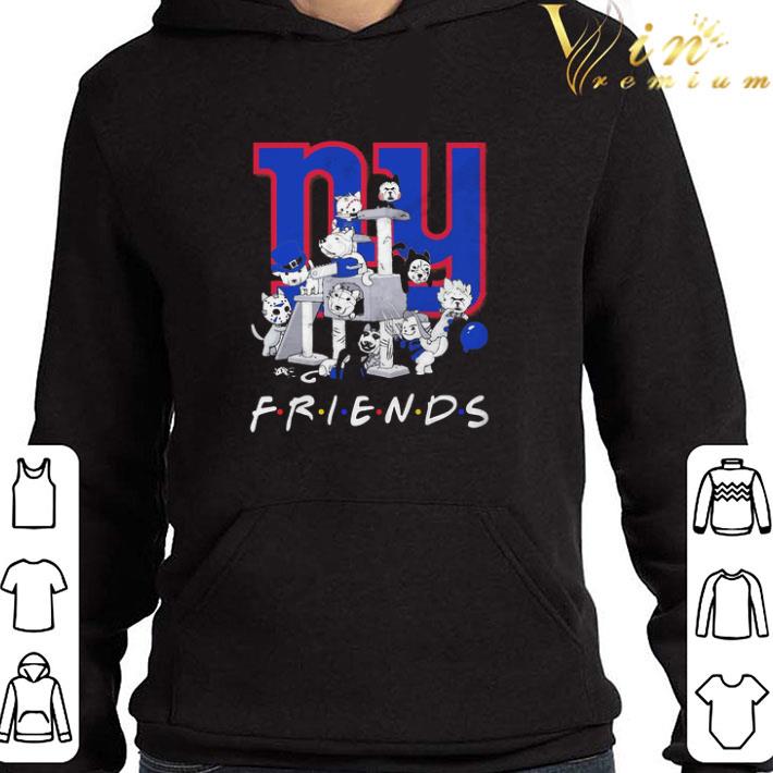 Horror Movie Characters Style Dogs New York Giants Friends shirt