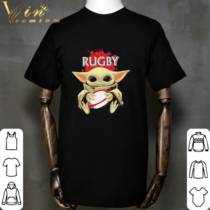 Star Wars Baby Yoda hug Rugby shirt Star Wars Baby Yoda hug Rugby shirt 2