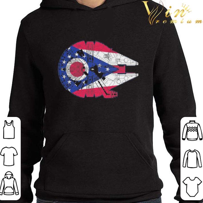Star Wars Falcon Millennium Puerto Rico Flag shirt