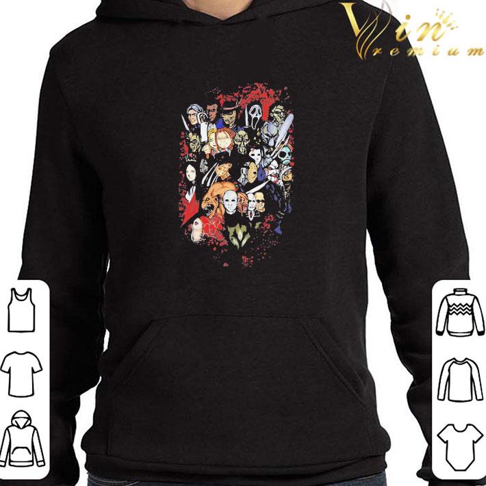 Halloween Horror Characters Blood shirt