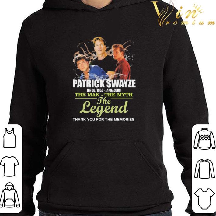 Patrick Swayze 1952-2002 The Man The Myth The Legend shirt