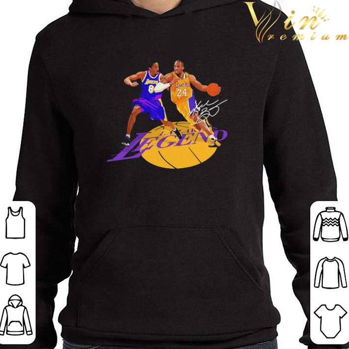 Los Angeles Lakers Legend signatures shirt