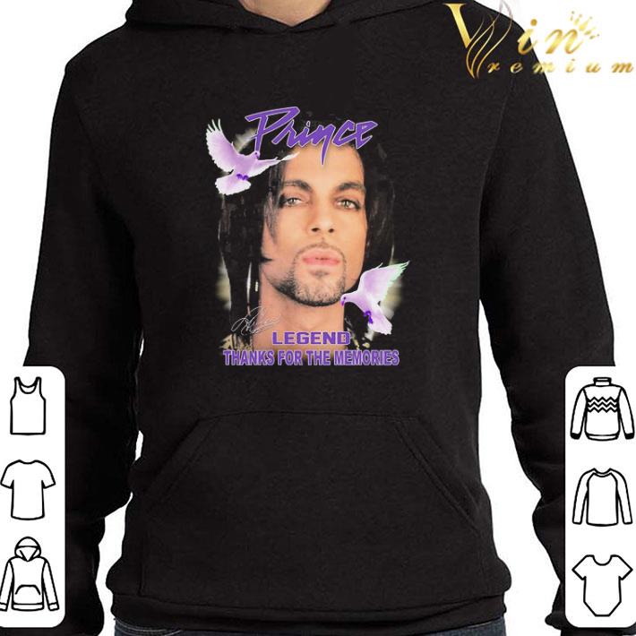 Prince Legend Thanks For The Memories Signature shirt
