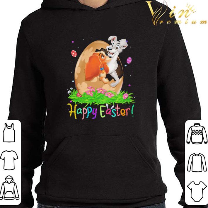 Lady and the Tramp egg happy Easter shirt
