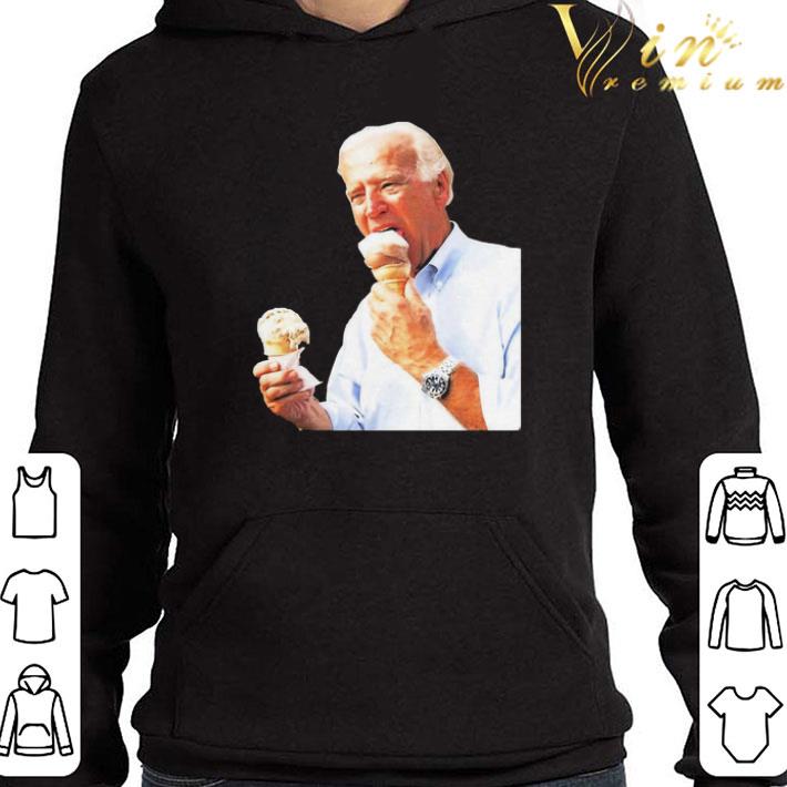 Joe Biden Eating ice cream shirt