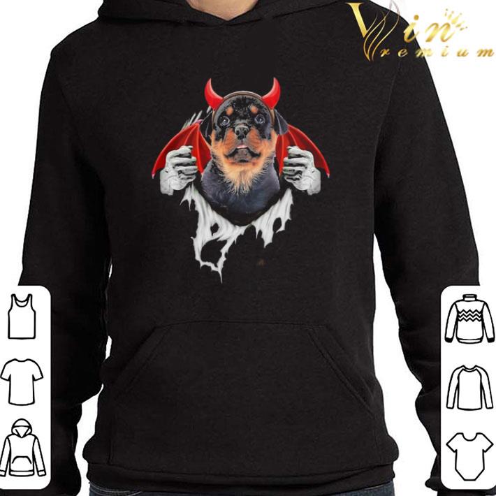 Inside Me Rottweiler Devil shirt