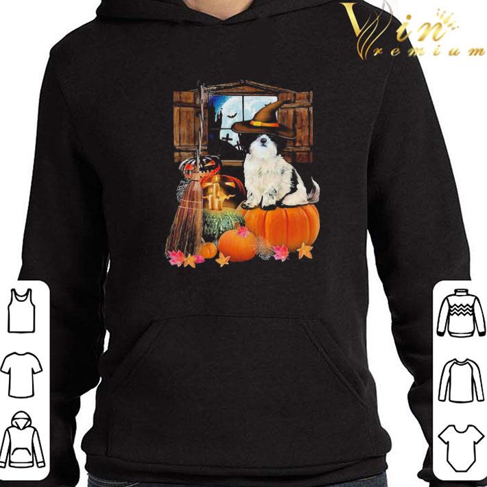 Shih Tzu witch Halloween shirt