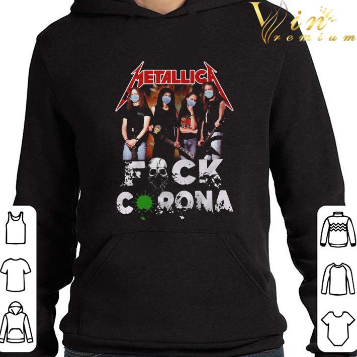 Metallica Mask Fuck Coronavirus Skull shirt