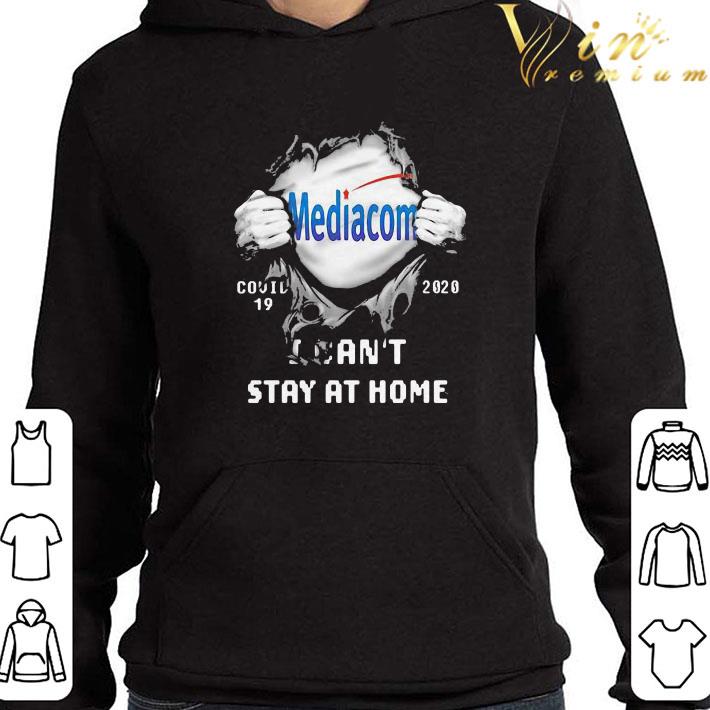 Mediacom Inside Me Covid-19 2020 I Can’t Stay At Home shirt