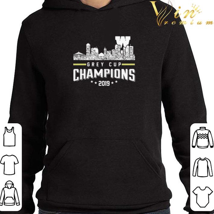 Grey cup champions 2019 city stars shirt