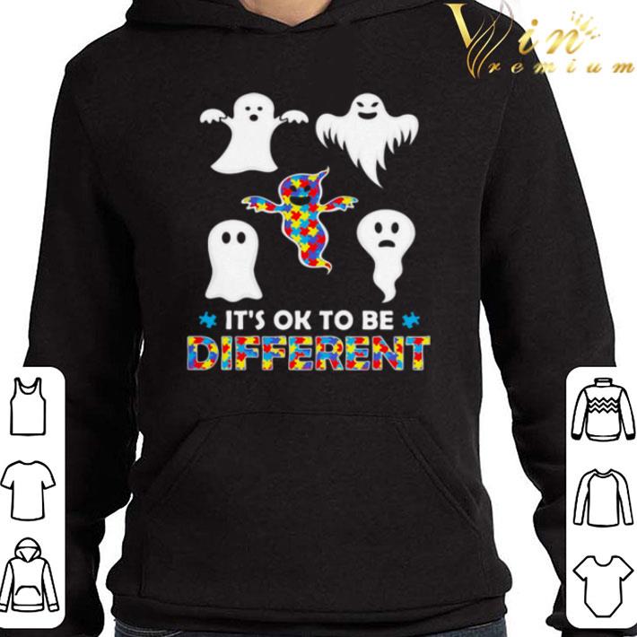 Its OK To Be Different Ghost Halloween shirt