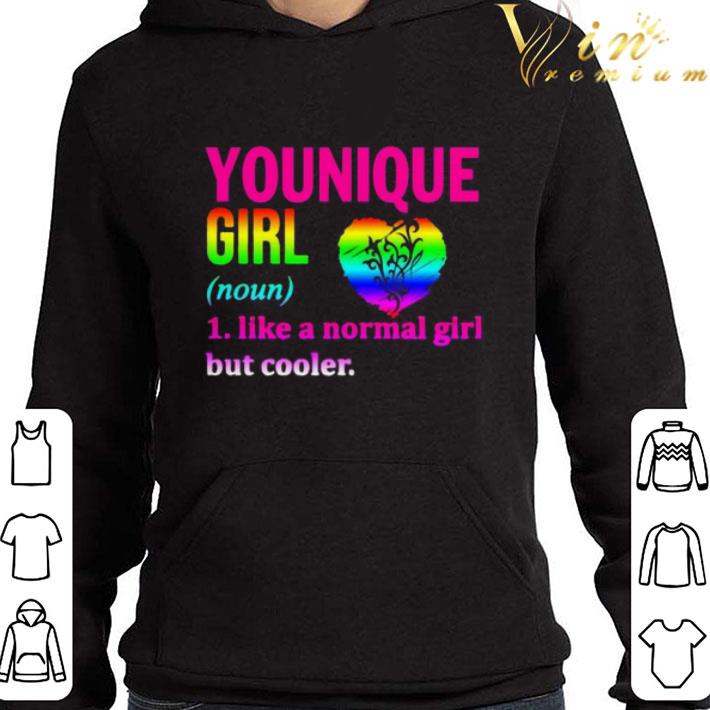 Lgbt Younique Girl Like A Normal Girl But Cooler Heart shirt