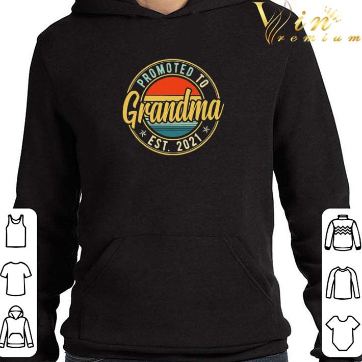 Promoted to Grandma EST 2021 shirt