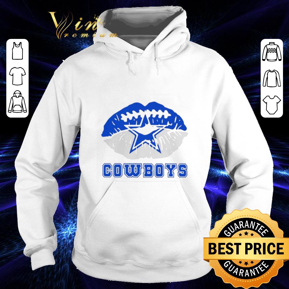 Dallas Cowboys Lips blue shirt