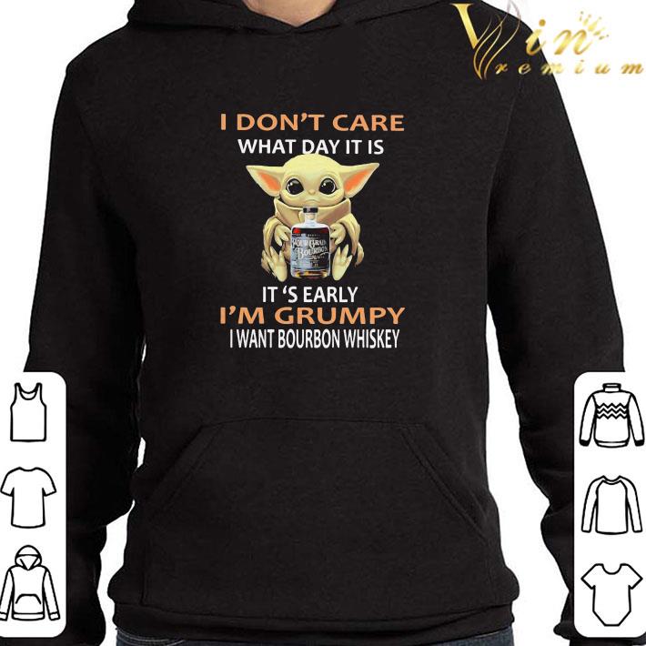 Star Wars Baby Yoda I Don’t Care What Day It Is I’m Grumpy I Want Bourbon Whiskey shirt 3 Star Wars Baby Yoda I Don’t Care What Day It Is I’m Grumpy I Want Bourbon Whiskey shirt