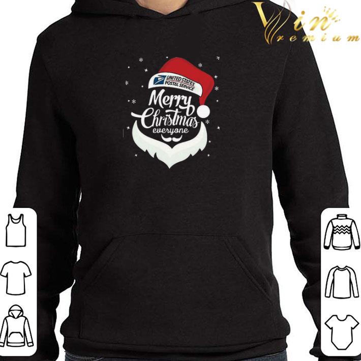 Santa Claus United States Postal Service Merry Christmas Everyone shirt