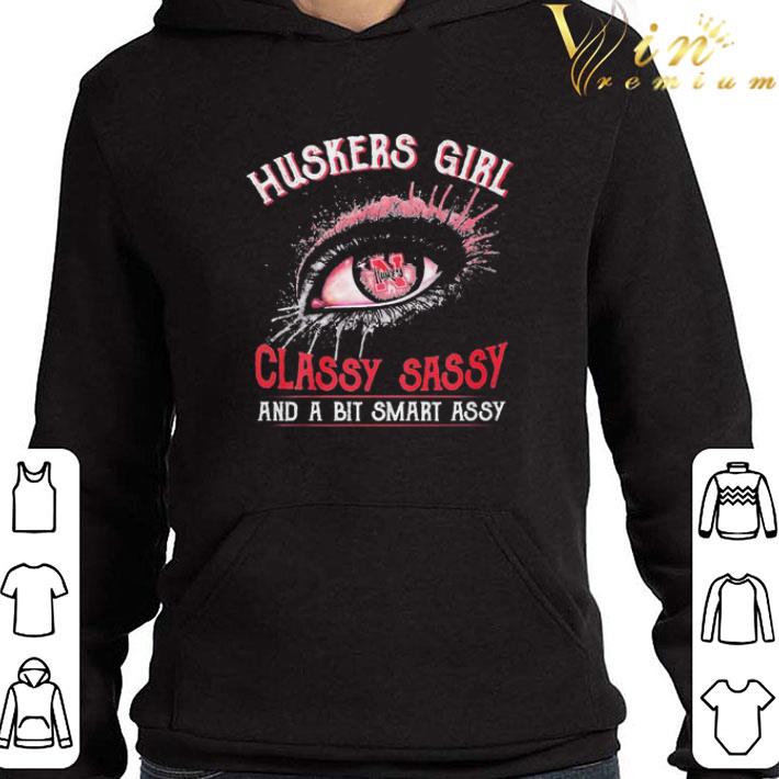 Nebraska Cornhuskers Girl classy sassy and a bit smart assy shirt