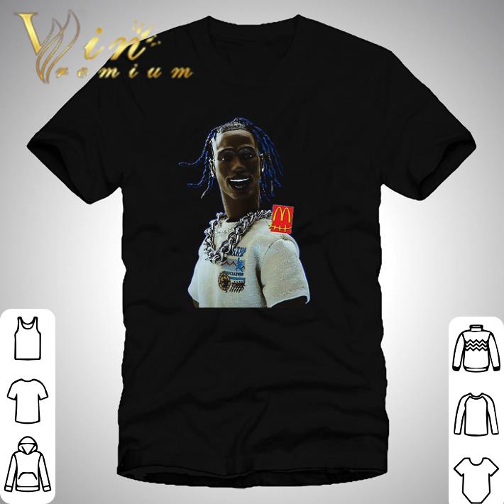 Travis Scott Drops McDonald’s Including Full-Body McNugget Pillow shirt Travis Scott Drops McDonald’s Including Full-Body McNugget Pillow shirt 1