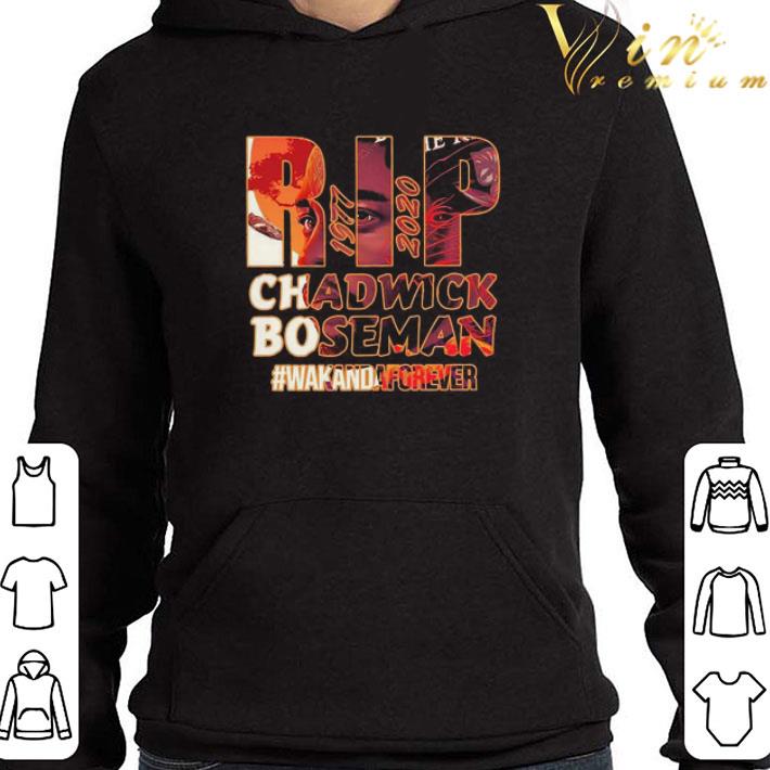 Rip 1977 2020 Chadwick Boseman Wakanda Forever shirt
