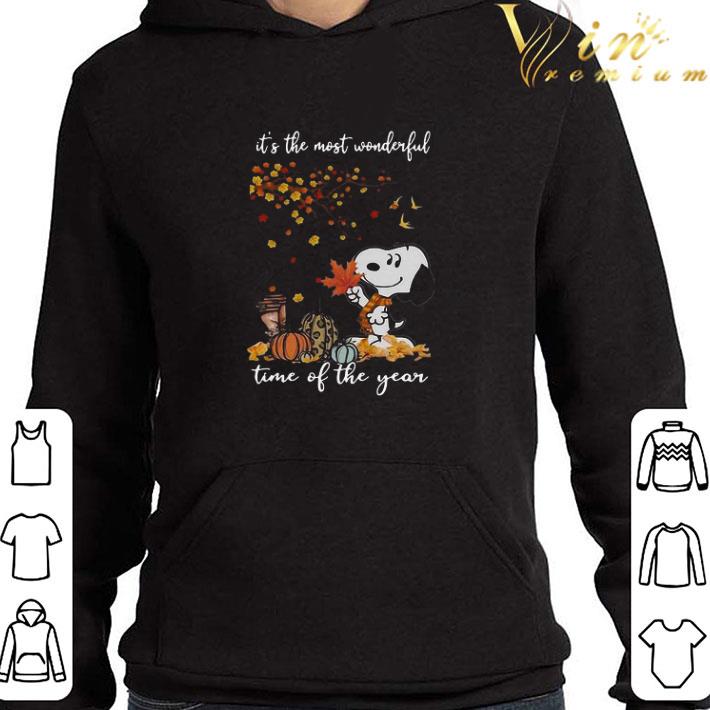 Snoopy it’s the most wonderful time of the year Halloween shirt