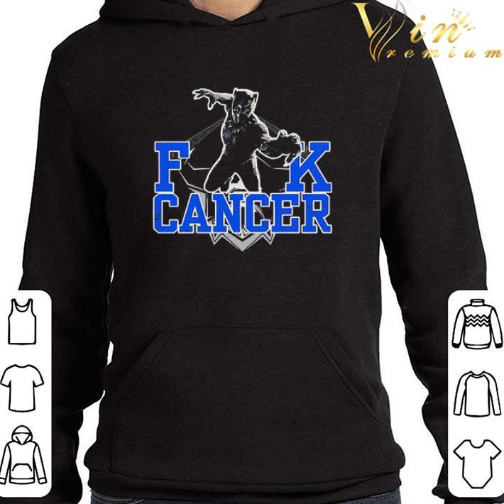 Fuck Cancer Rip Black Panther Chadwick Boseman shirt
