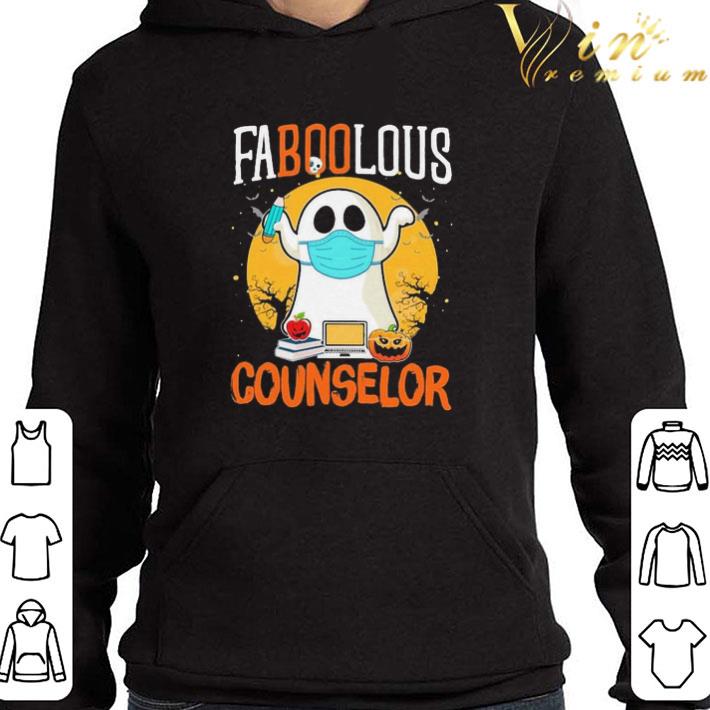Faboolous face mask Counselor Halloween shirt