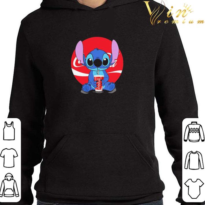 Stitch hug Coca Cola shirt