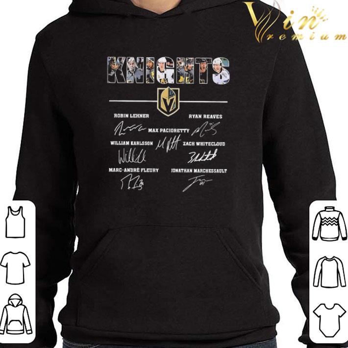Vegas Golden Knights signatures shirt
