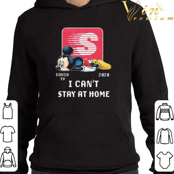Mickey Tired Speedway Covid-19 2020 I can’t stay at home shirt