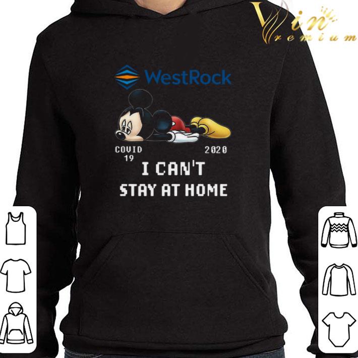 Mickey Mouse Westrock Covid 19 2020 I Can’t Stay At Home shirt