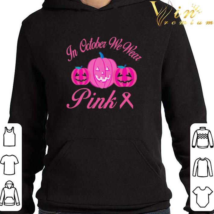 Pumpkin In october we wear Pink shirt