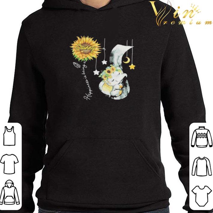 Happiness Is Being A Granny Elephant Mothers Day shirt