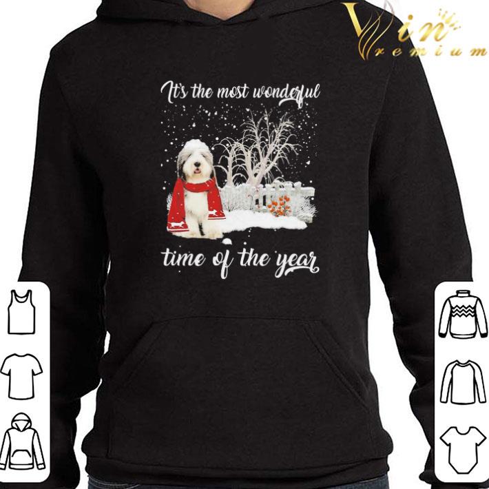 Sheep dog it’s the most wonderful time of the year Christmas shirt
