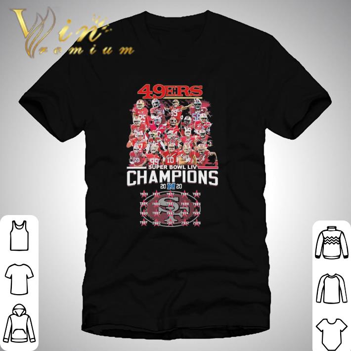 49ers super bowl champions shirt