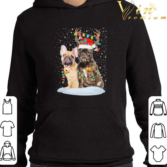 French Bulldogs Merry Christmas shirt