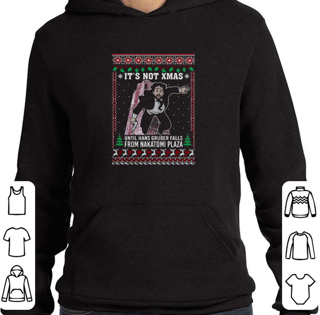 It's not xmas until hans gruber falls from nakatomi plaza shirt