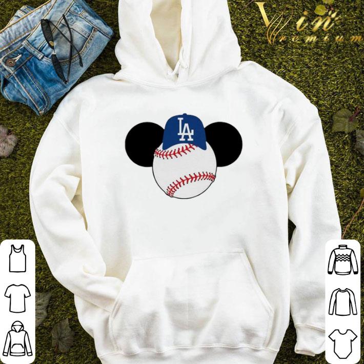 Mickey Mouse Los Angeles LA Dodgers Logo Baseball LA Disney shirt 3 Mickey Mouse Los Angeles LA Dodgers Logo Baseball LA Disney shirt