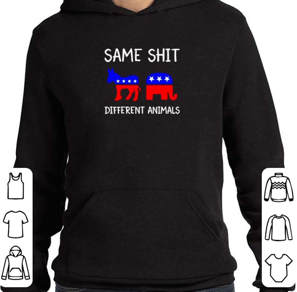 Trump and Biden same shit different animals shirt
