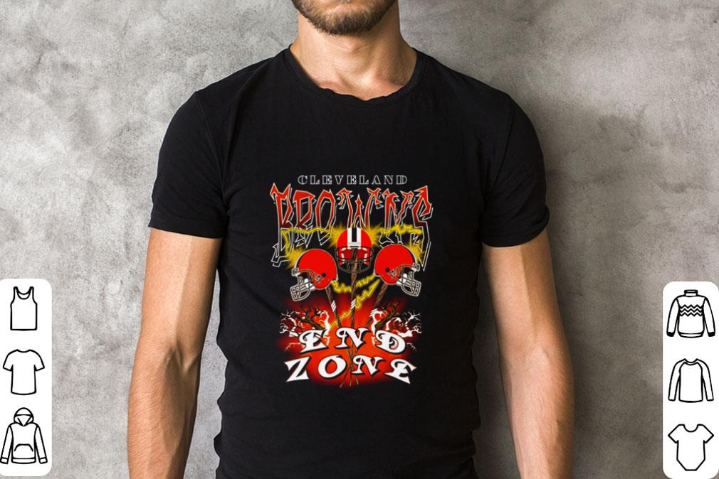 cleveland browns end zone shirt