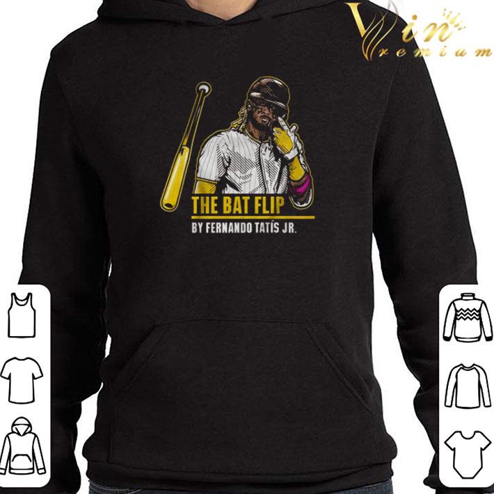 The bat flip by Fernando Tatís Jr. baseball shirt