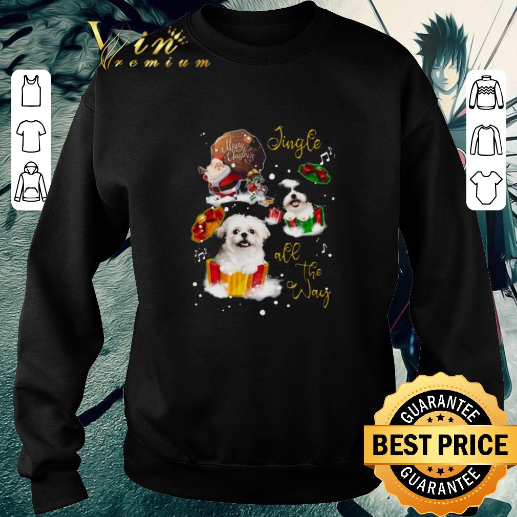 Nice Pekingese Merry Christmas Jingle All The Way Sweater shirt