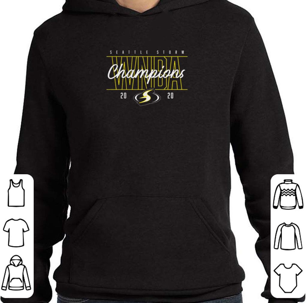 Seattle Storm Champions 2020 logo shirt