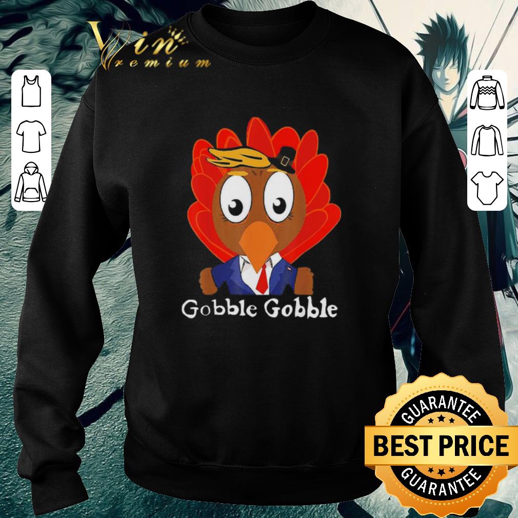 Premium Trump Thanksgiving Funny Cute Gobble Gobble shirt