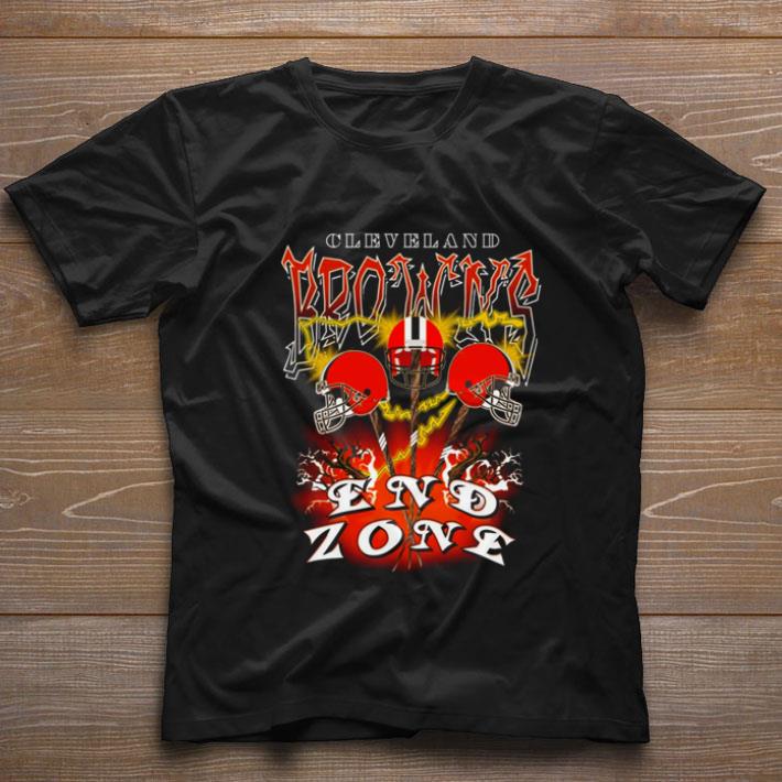 cleveland browns end zone shirt