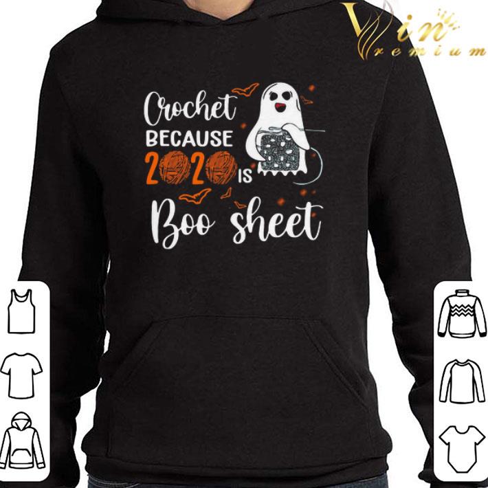 Crochet Because 2020 Is Boo Sheet shirt