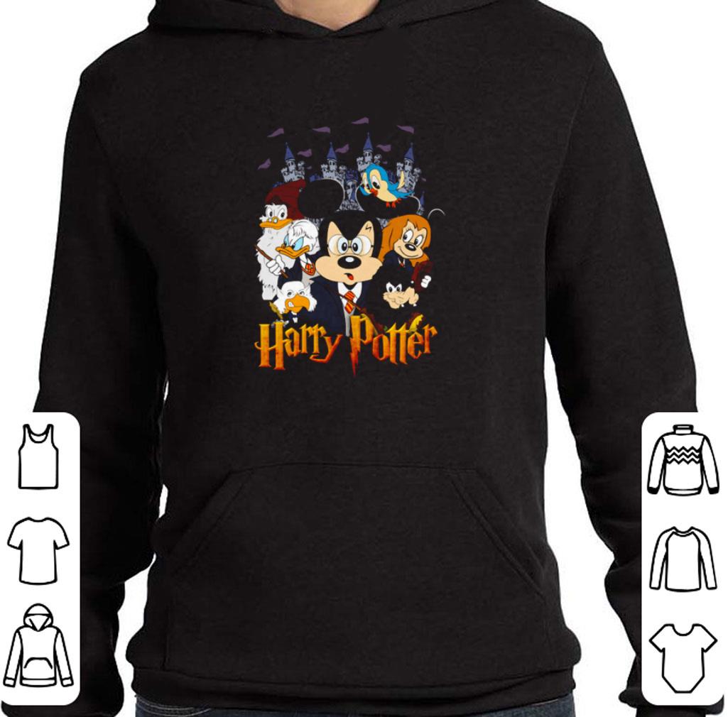 Mickey mouse donald duck Harry Potter shirt