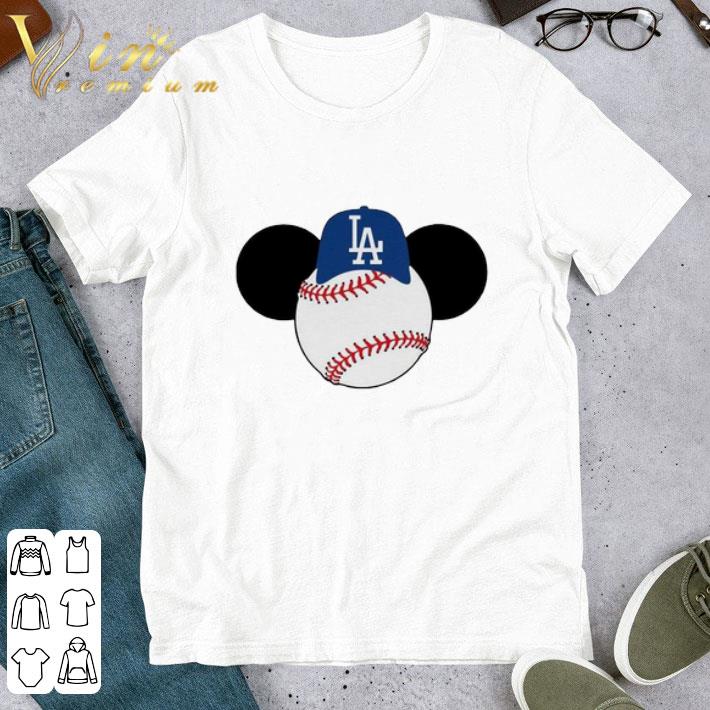 Mickey Mouse Los Angeles LA Dodgers Logo Baseball LA Disney shirt Mickey Mouse Los Angeles LA Dodgers Logo Baseball LA Disney shirt 1