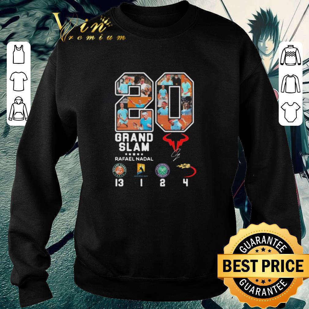 Premium Rafael Nadal 20 Grand Slam shirt