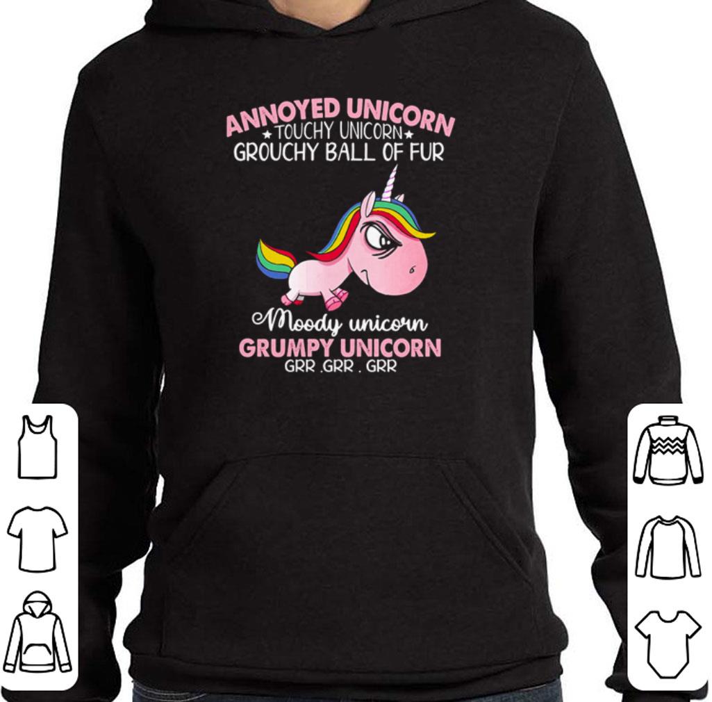 Annoyed unicorn touchy uncorn gtouchy ball of fur moody unicorn grumpy unicorn shirt 3 Annoyed unicorn touchy uncorn gtouchy ball of fur moody unicorn grumpy unicorn shirt